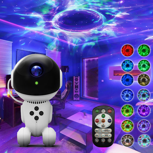 Robot Galaxy Lights Projector, Star Projector Nebula Light with Remote - Galaxy Star Night Light for Bedroom with Timer  Kids Adult Gifts for Christmas Birthdays