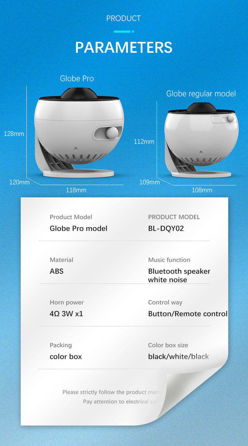 Galaxy Projector for Bedroom Pro Version, Upgraded Film Disc Star Projector for Kid 12 in 1 Planetarium Projector HD Image Adjustable Knob 360° Rotating 1/2h Timer Simple 4-Button Control