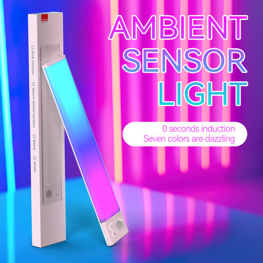 LED Under Cabinet Lighting Hardwired, Smart Adjustable White and RGB Dimmable Lights for Under Cabinets in Kitchen, Compatible with Alexa Google